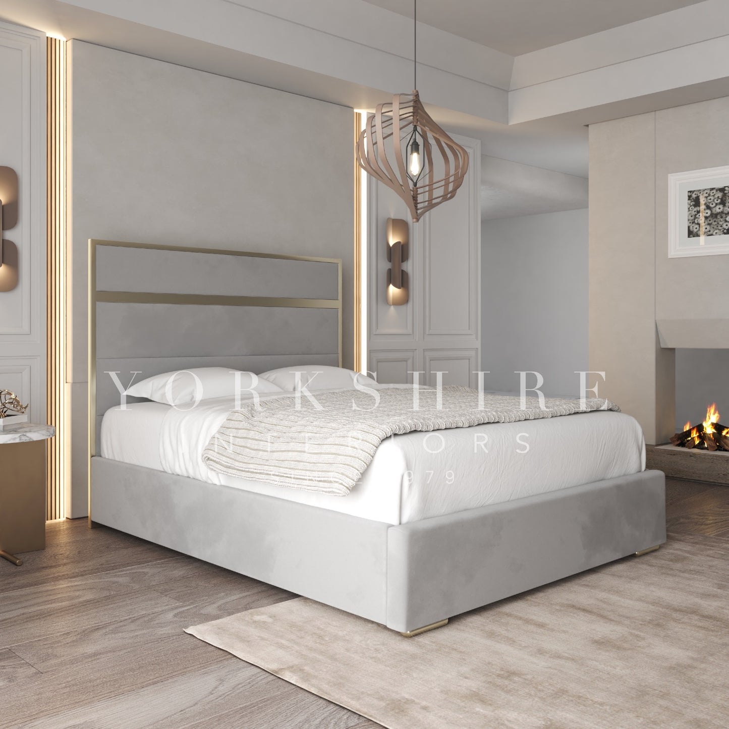 Harrogate Bed Padded Panels for Ultimate Relaxation