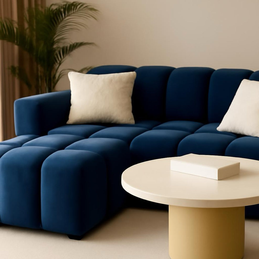 luxe modular L Shape Bubble sofa