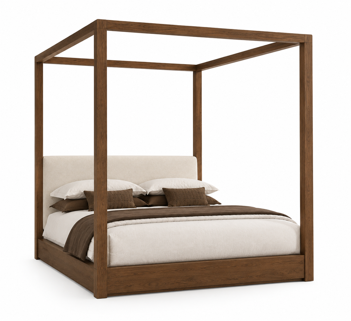Japandi 4 Poster Bed