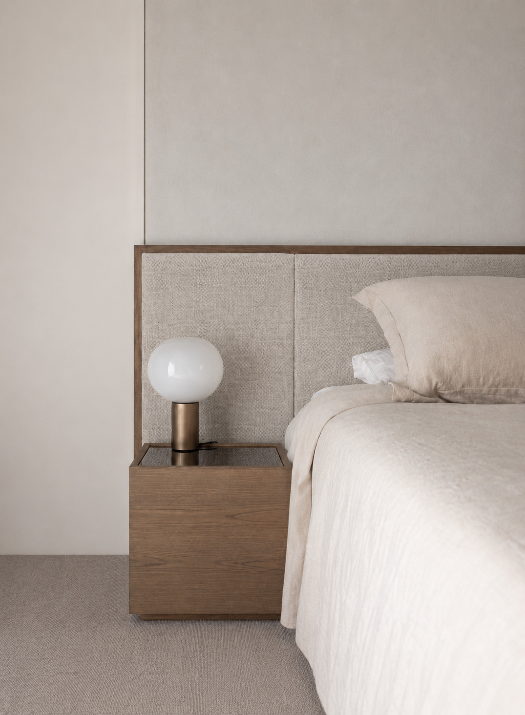 The Siena Wood Frame Bed