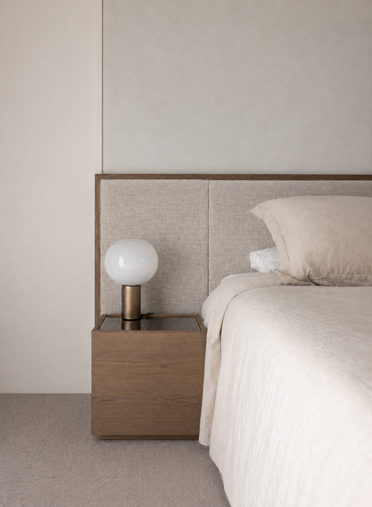 The Siena Wood Frame Bed