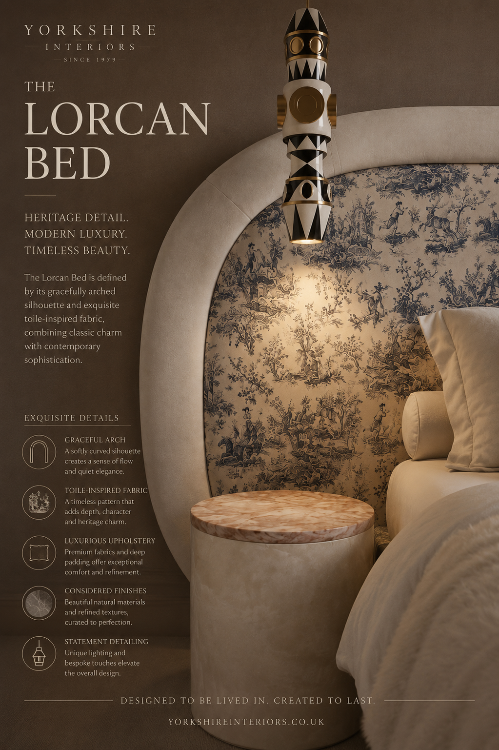 The Lorcan Bed