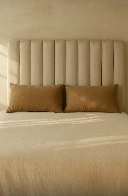 Panel headboard design bedframe