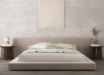 Maria Luxury Upholstered Bed Frame with Storage Options