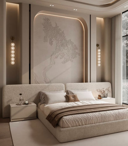 Elegant Minimalist Bed design
