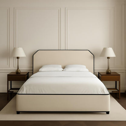 The Eden - Elegant Upholstered Bed Frame with Modern Design
