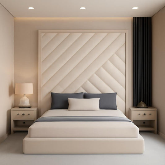 Mancha -Stylish Diagonal pattern bed