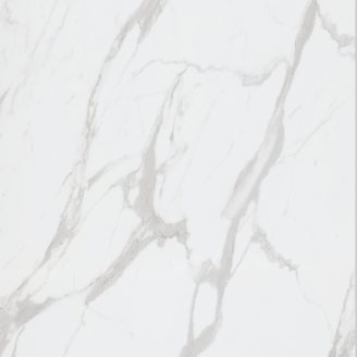 White marble-effect finish